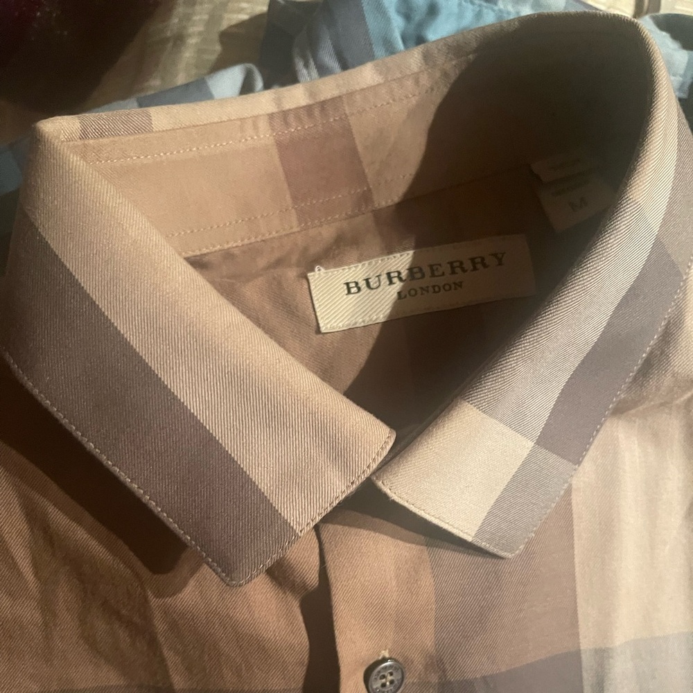 Burberry London iconic dress shirt